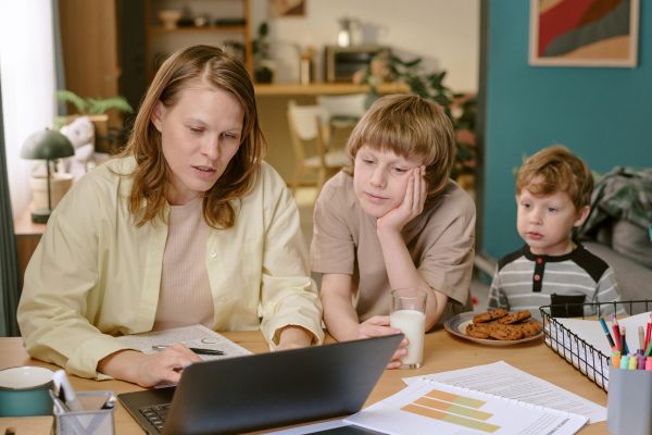 Remote work with kids